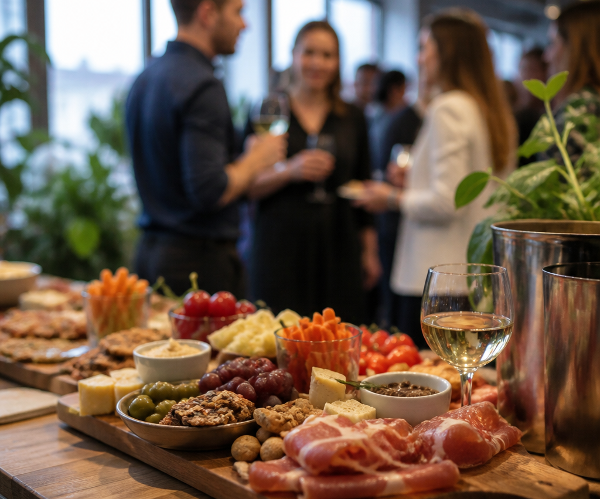 Afterwork entreprise : Apéritif planche fromage charcuterie