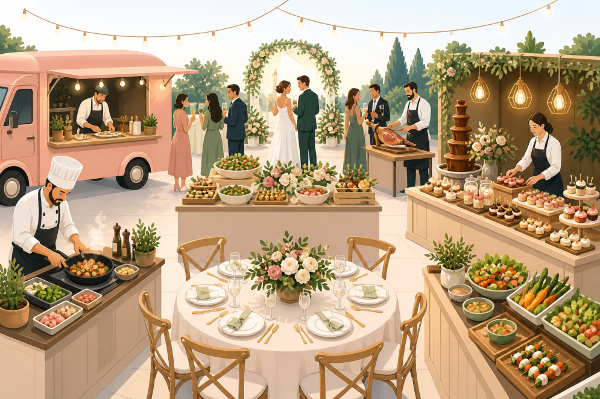 Animation culinaire mariage (Traiteur)