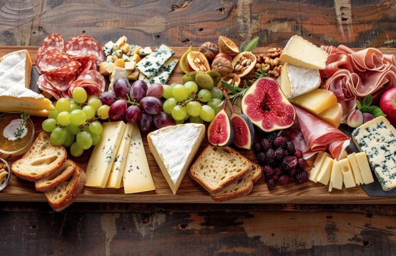 Plateau charcuterie Fromage Fruits Anniversaire