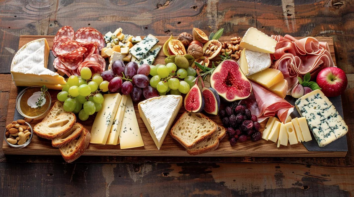 Plateau charcuterie Fromage Fruits Anniversaire
