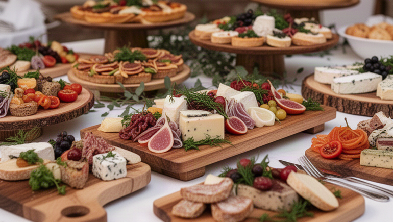 Planche gourmande vin d'honneur mariage
