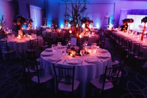 Table repas de mariage